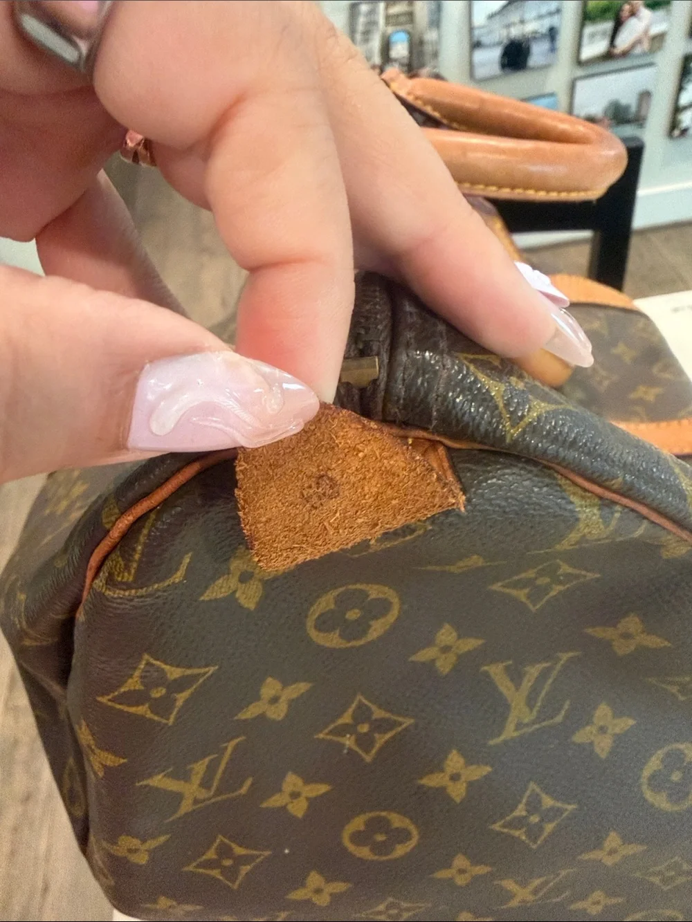 Louis Vuitton Brown Monogram Canvas Travel Bag keepall 50 - project bag/ as is